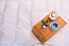 80% Hungarian Duck Down Summer Weight Comforter - New Zealand Made