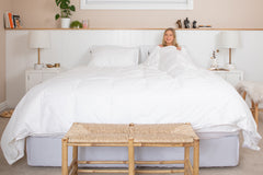 90% Hungarian Goose Down Four Seasons Comforter - New Zealand Made
