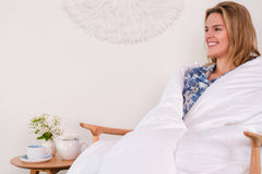 90% Hungarian Goose Down Summer Weight Comforter - New Zealand Made