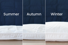 90% Hungarian Goose Down Winter Weight Comforter - New Zealand Made