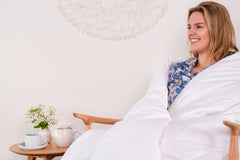 90% Hungarian Goose Down Summer Weight Comforter - New Zealand Made